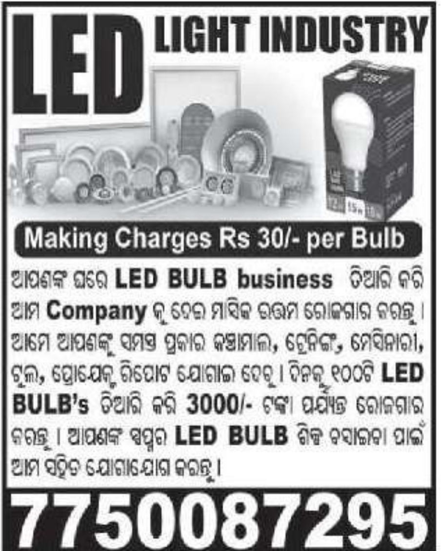 💡 Start Your Own LED Bulb Business