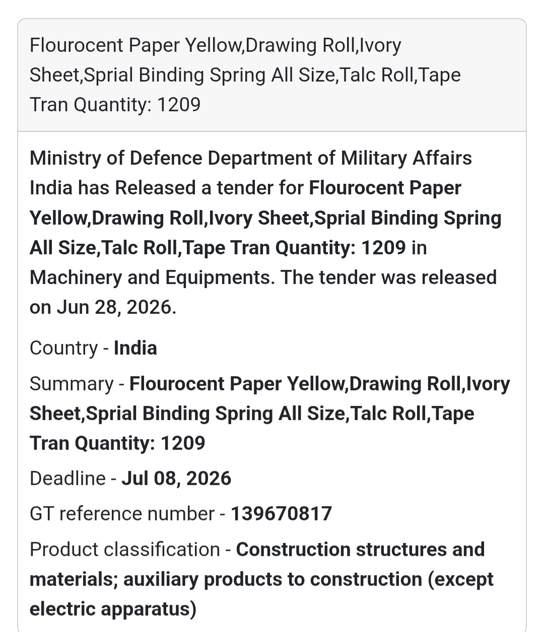 📄 Stationery & Office Supplies | India 🇮🇳