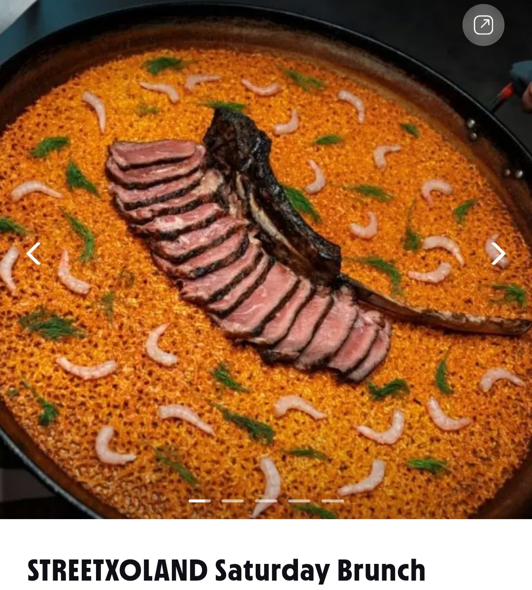 🍽️ StreetXO Saturday Brunch