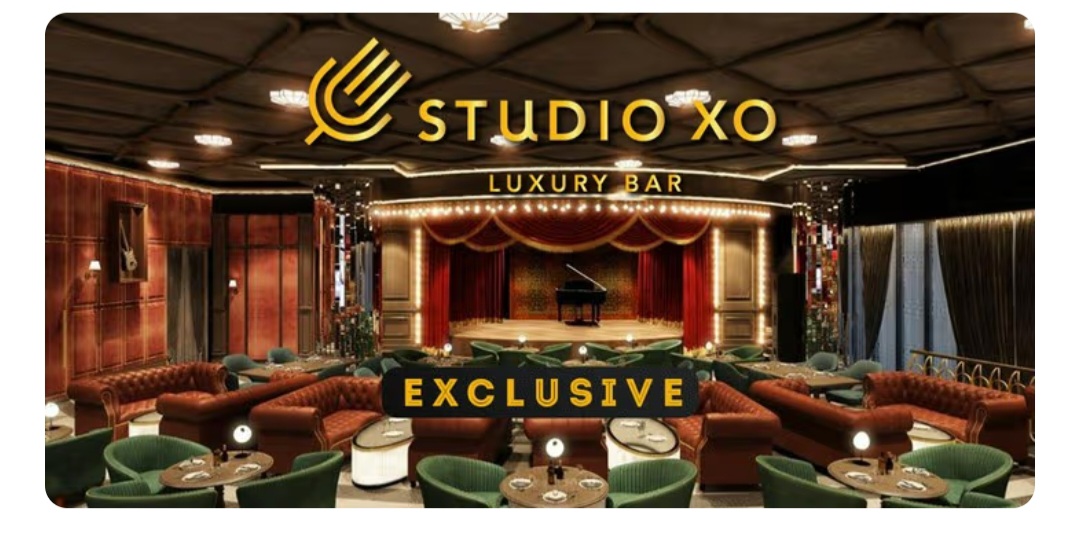 🍸 Studio XO Bar – Luxury Music Experience