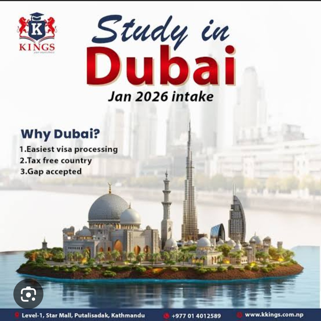 🎓🌍 Study in Dubai – January 2026 Intake Now Open!