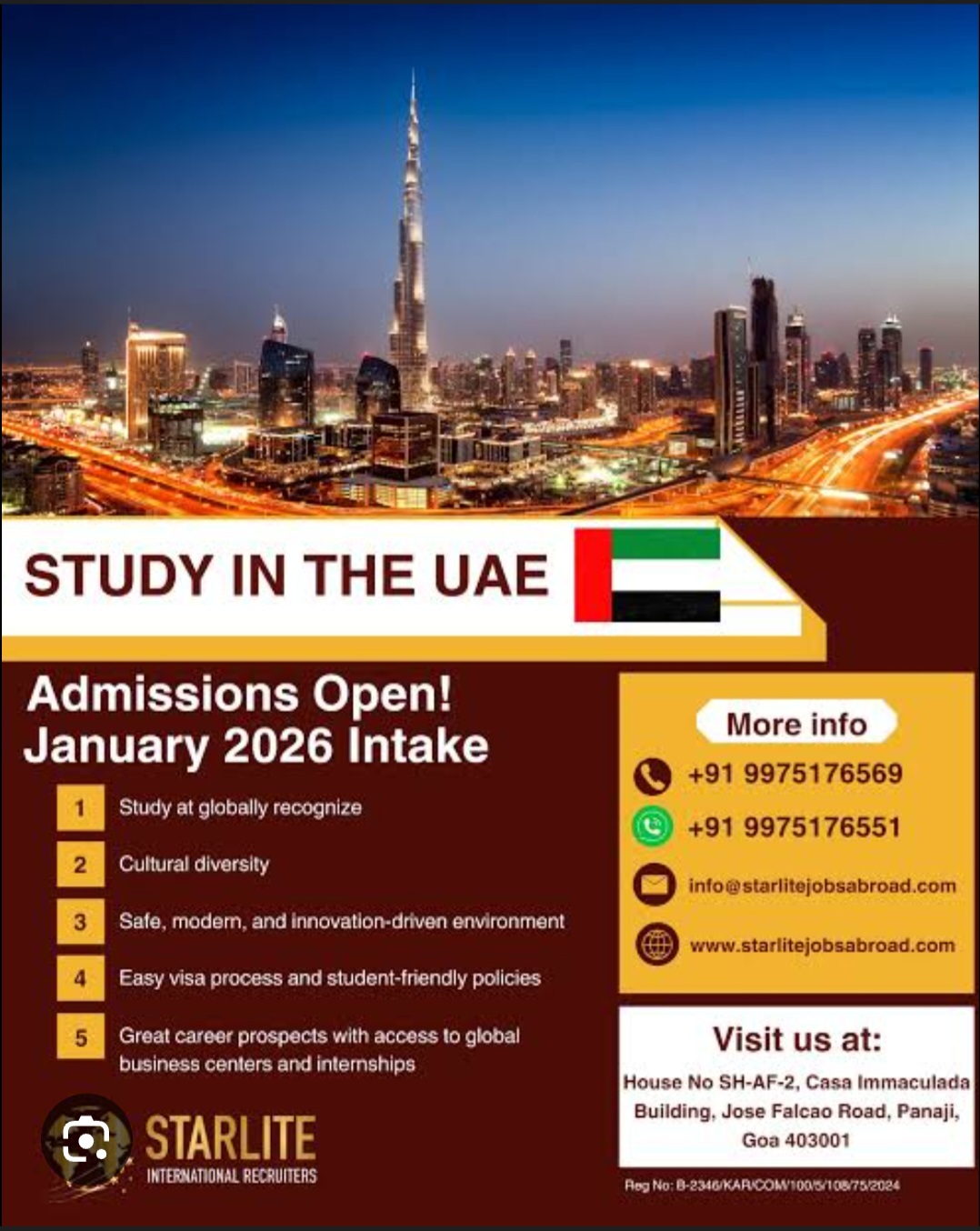 🎓🇦🇪 Study in the UAE – January 2026 Admissions Now Open!