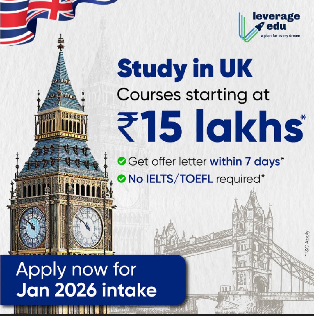 🇬🇧 Study in the UK with Leverage Edu!