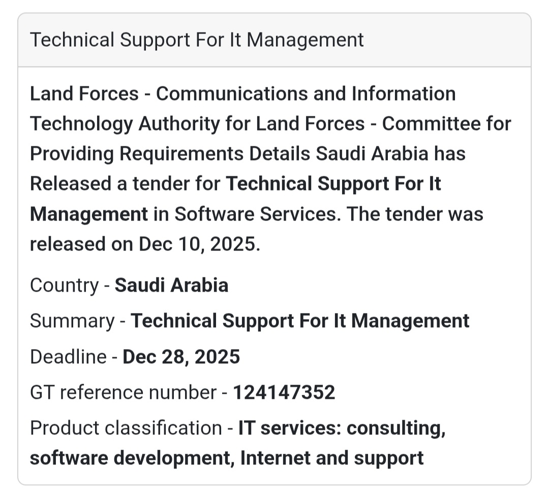 🖥 Technical Support for IT Management