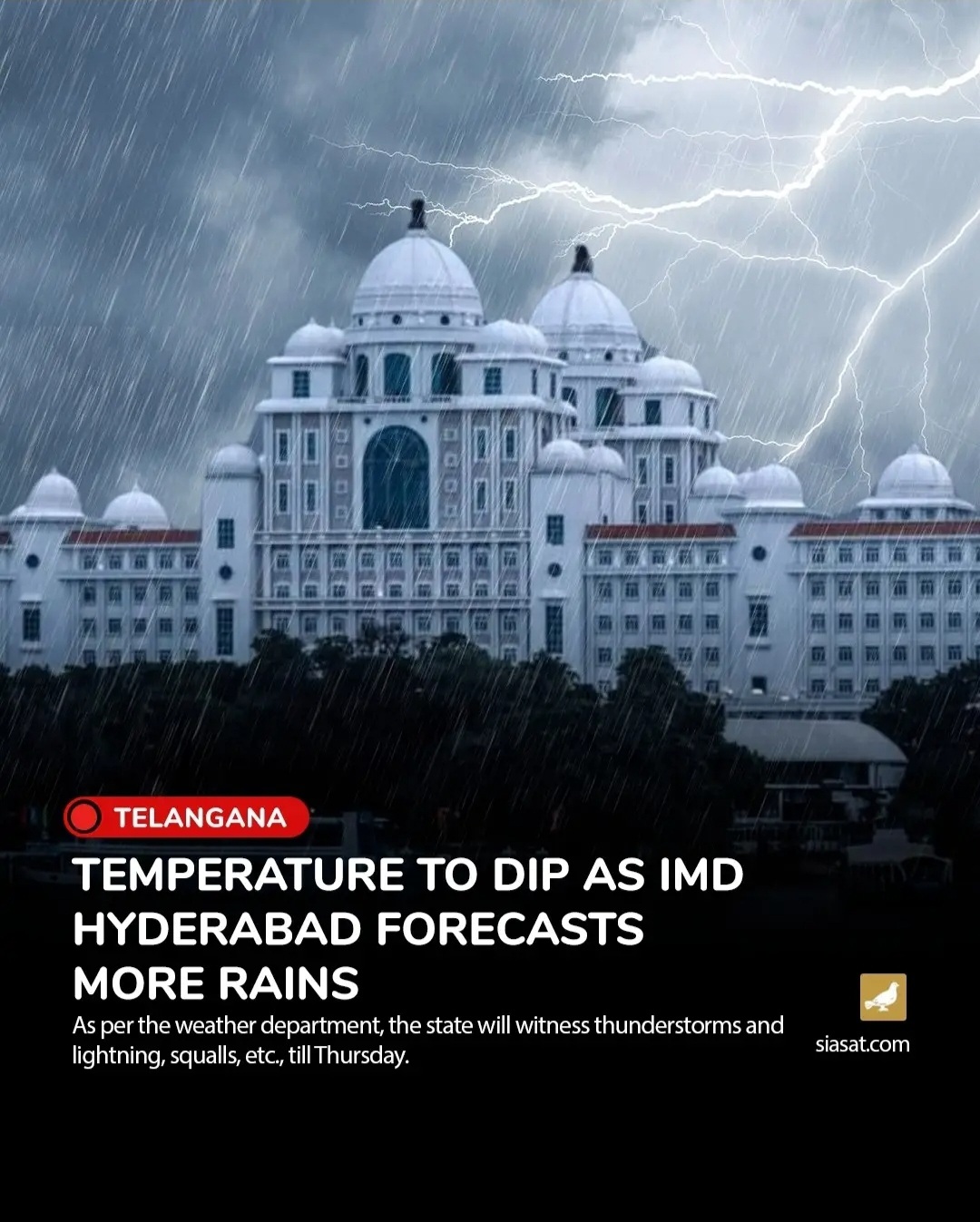 🌧 Telangana Weather Update