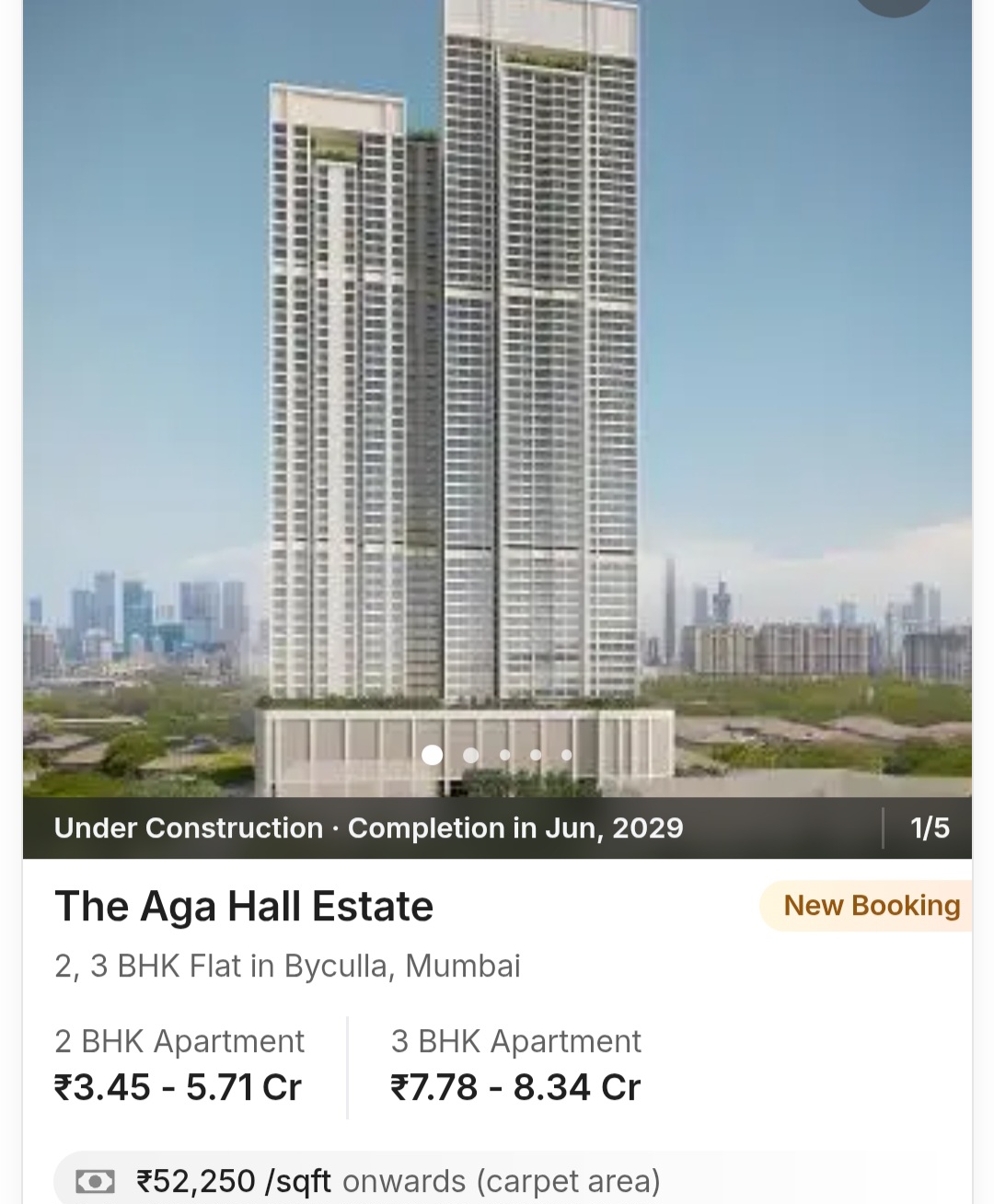 🏙️ The Aga Hall Estate – Luxury Living in Byculla, Mumbai