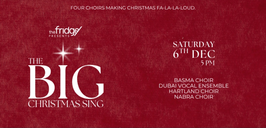 🎄✨ The Big Christmas Sing – Dubai 2025