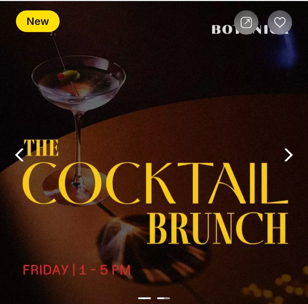 🍸 The Cocktail Brunch at Botánica, Bahrain