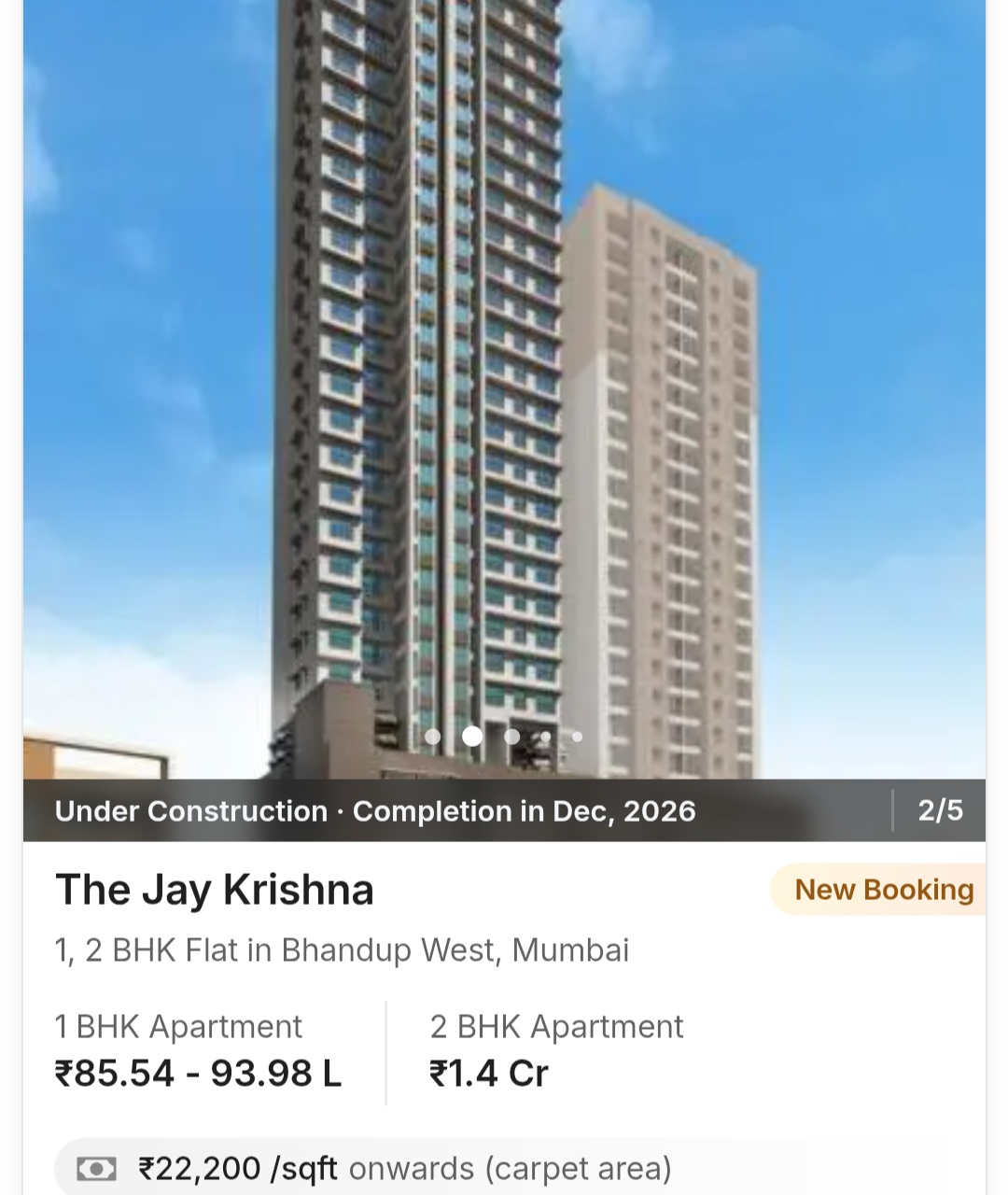 🌆 The Jay Krishna – Bhandup West, Mumbai