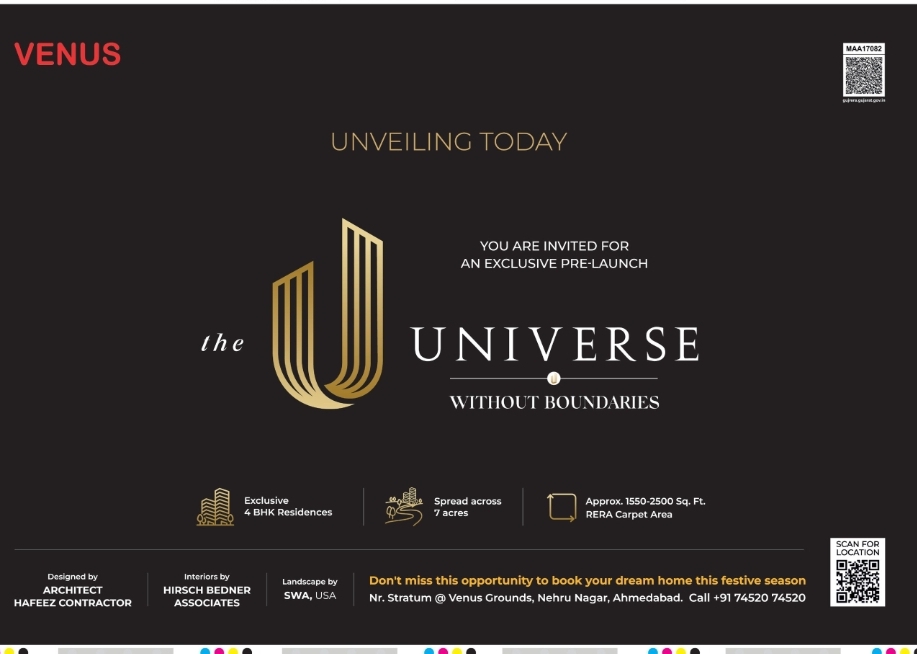 🏙️ The Universe – Exclusive 4 BHK Residences by Venus