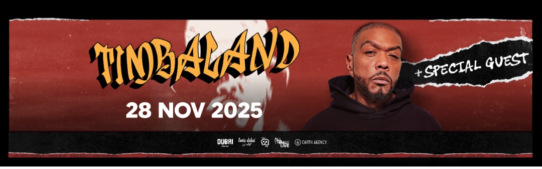 🎵 Timbaland Live in Dubai! 🔥