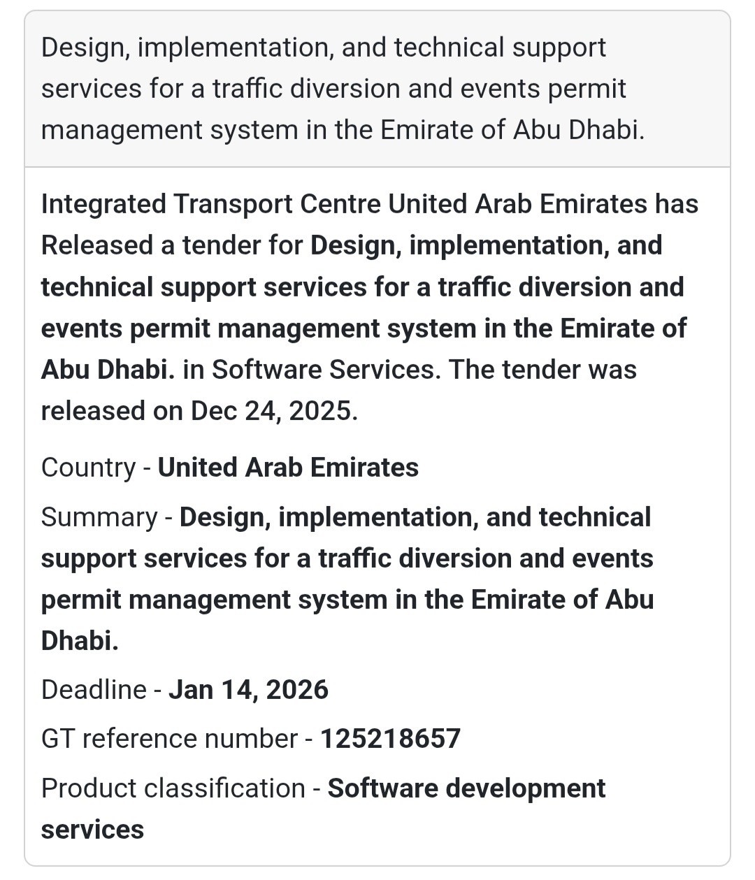 🚦 Traffic & Smart Mobility Systems | Abu Dhabi 🇦🇪
