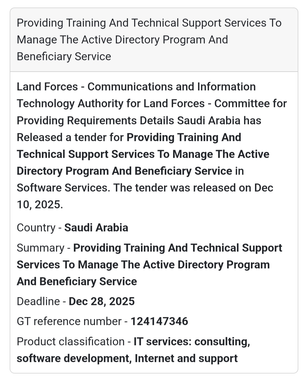 🧑‍💻 Training & Technical Support – Active Directory Program