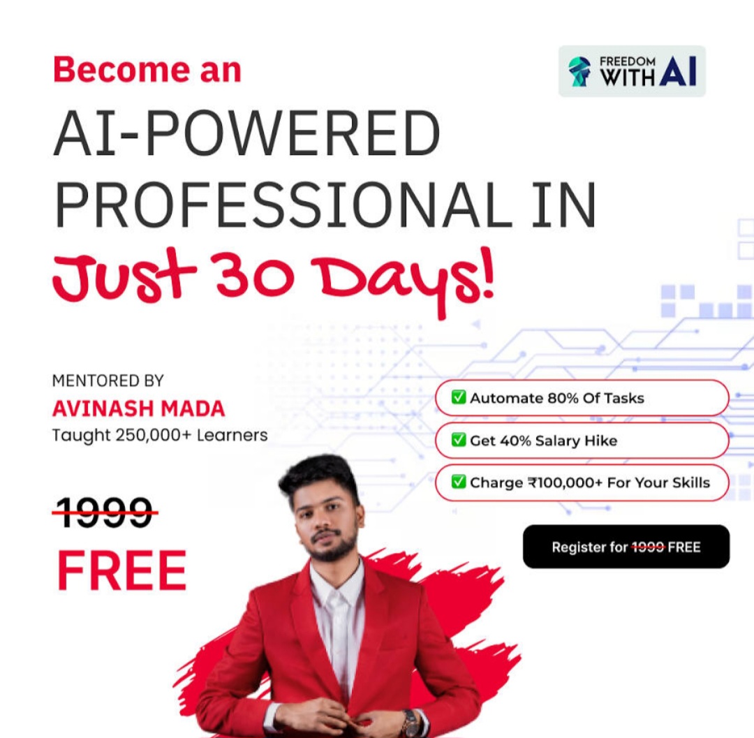 🤖 Upgrade Your Skills, Upgrade Your Future 🚀