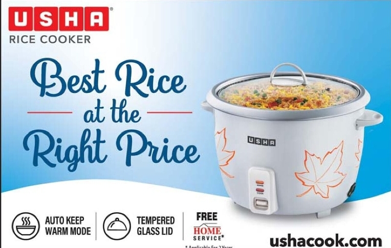 🍚 USHA Rice Cooker – Smart Cooking Made Easy