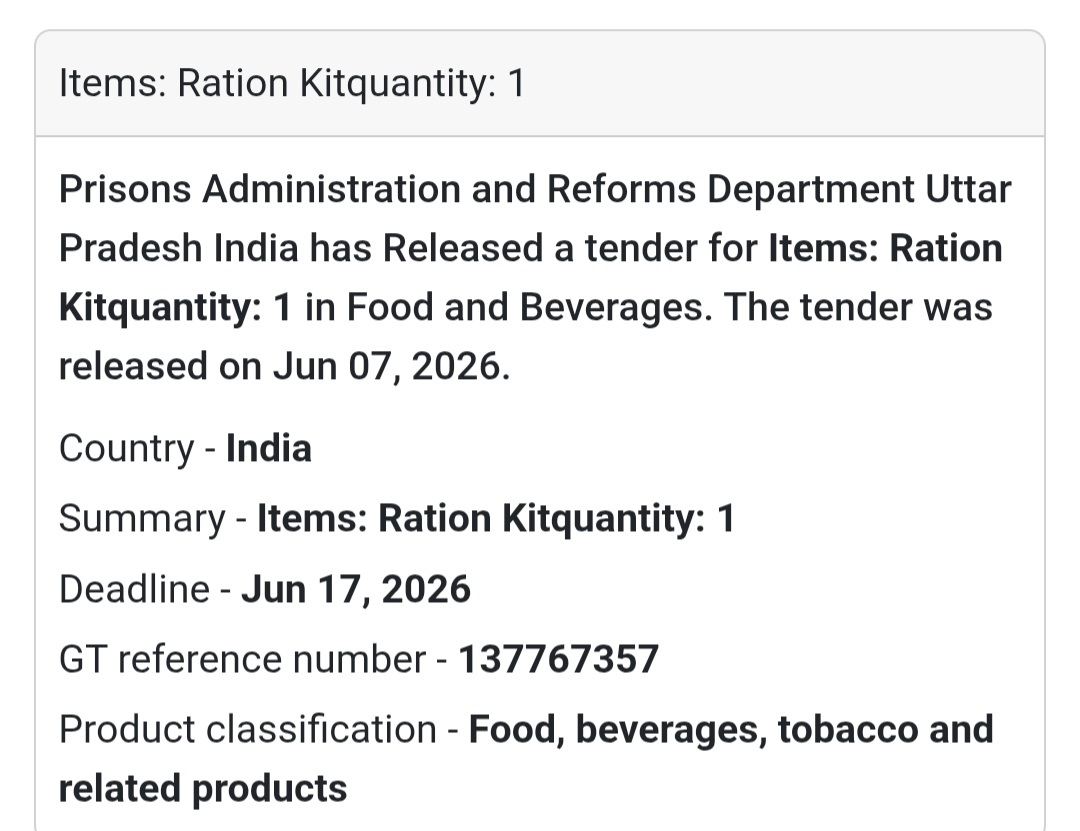 📍 Uttar Pradesh, India | Ration Kit Supply