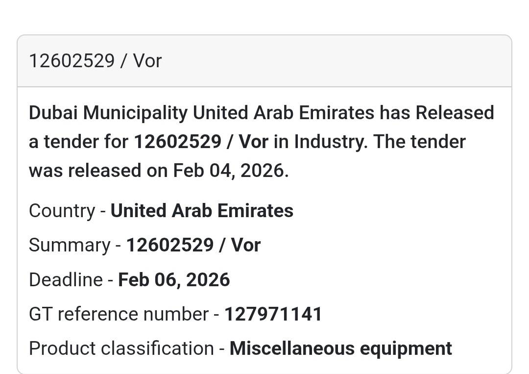 ⚙️ Variation Order – Ref 12602529