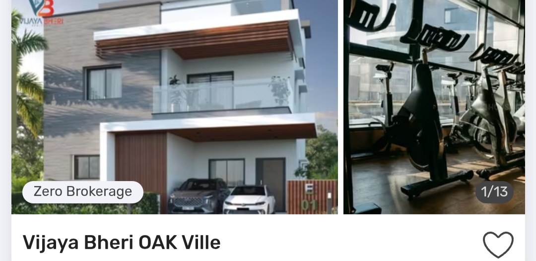 🏡 Vijaya Bheri OAK Ville – Duplex & Triplex Villas