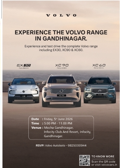🚘 Volvo Experience Event – Gandhinagar