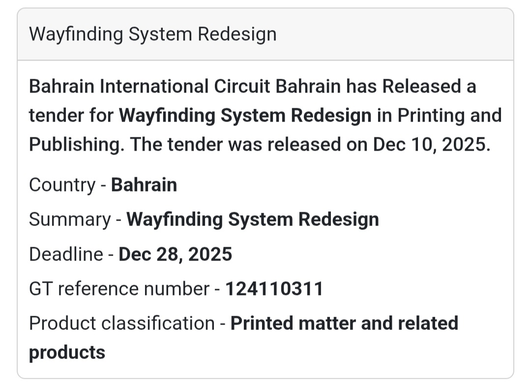 🚨 Wayfinding System Redesign – Bahrain 🇧🇭🧭