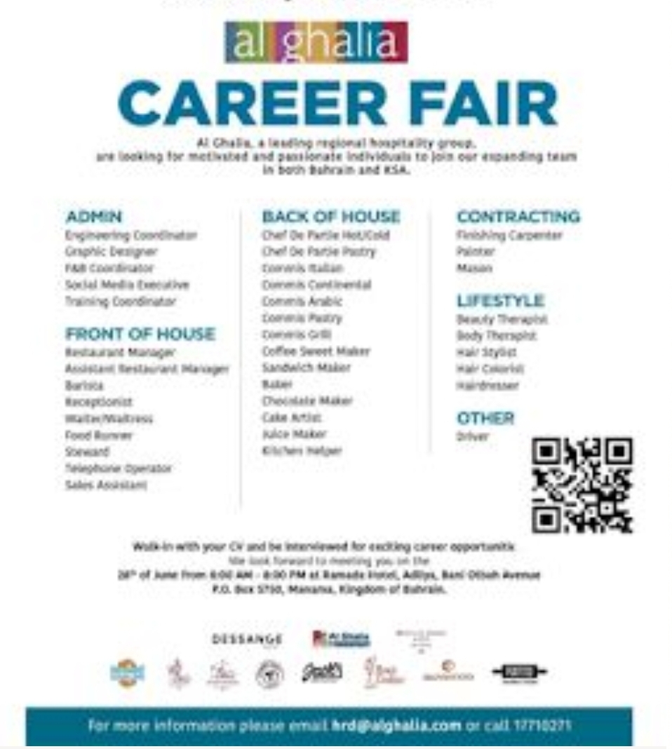 🚨 WE ARE HIRING – MULTIPLE POSITIONS 🚨 📍 Dubai, Bahrain & KSA