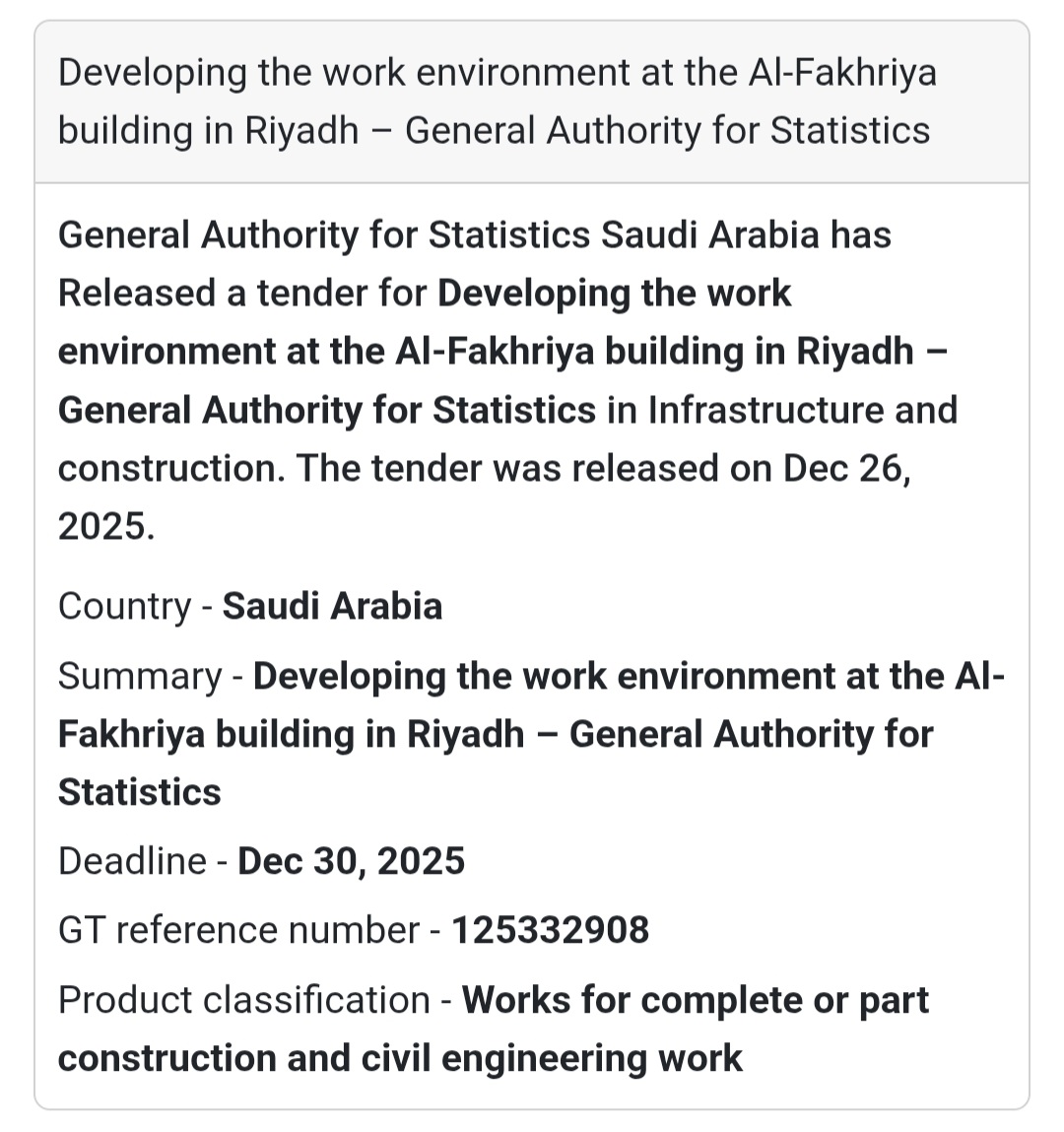 🏗️ Workplace Development Project | Riyadh 🇸🇦