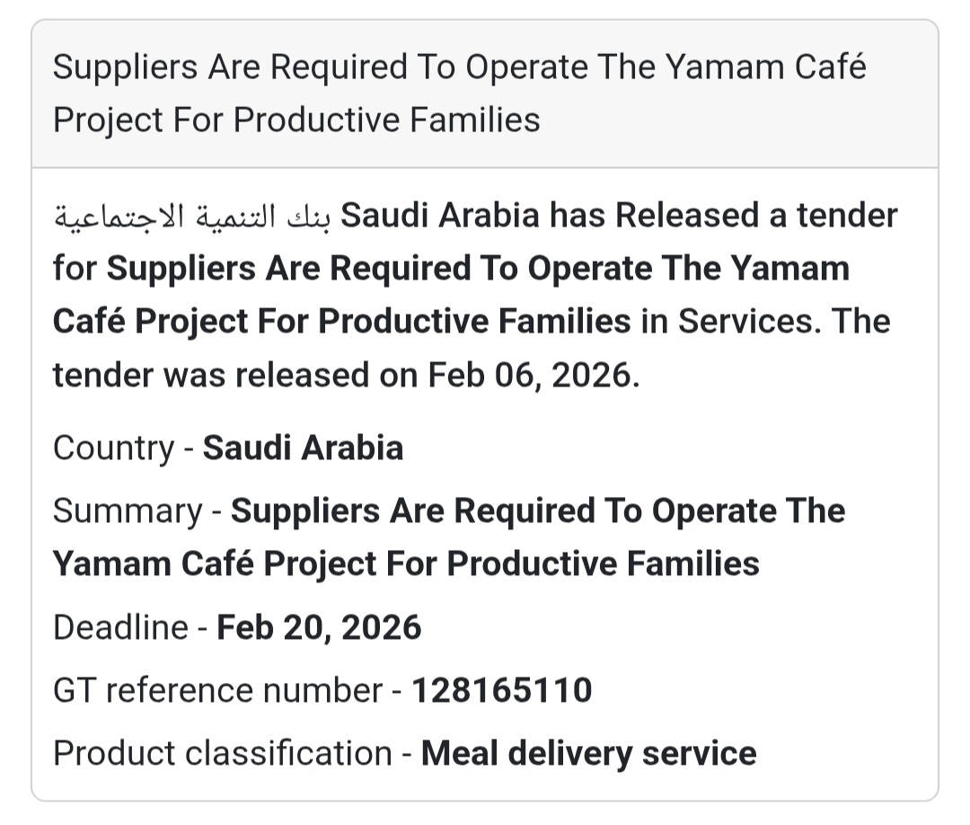 ☕ Yamam Café Project – Productive Families