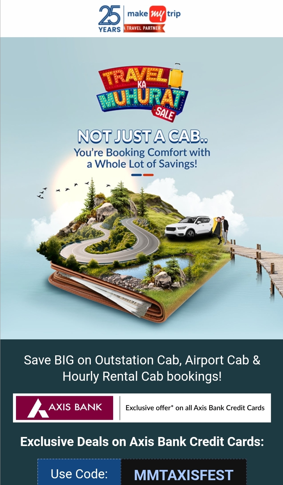 MakeMyTrip - ☆Travel Ka Muhurat Sale ☆