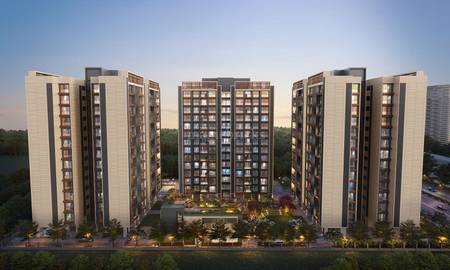 2.30 Cr ₹12,940/sqft RERA 4 BHK Flat For Sale in Adani Ambrosia Vaishnodevi Circle, Ahmedabad