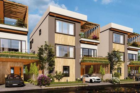 4.54 Cr ₹10,089/sqft RERA EMI - ₹ 2.14L|Need Home Loan? Check Eligibility 5 BHK Villa For Sale in SANTORINI VILLAS Mokila, Hyderabad