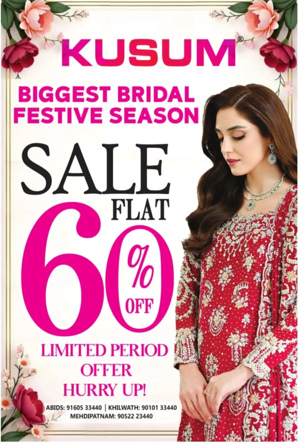 Biggest bridal season sale!!
