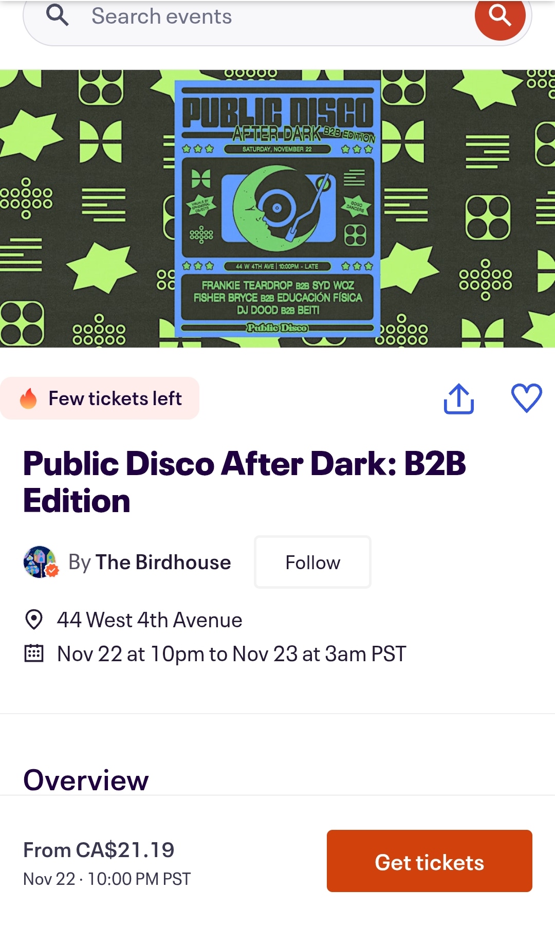Public Disco After Dark: B2B Edition