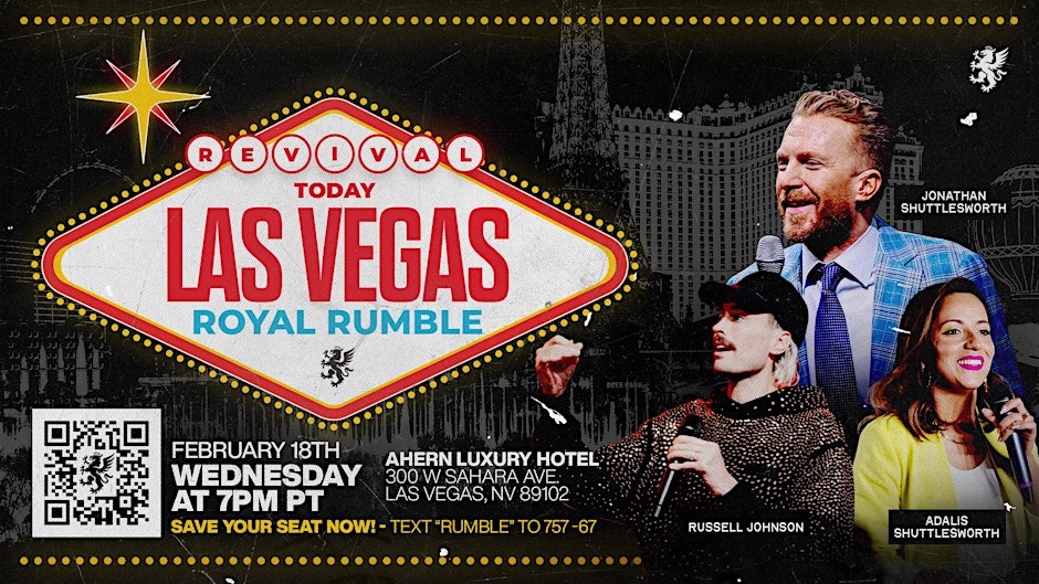 Royal Rumble  Ahern Hotel Feb 18 from 7pm to 10pm PST