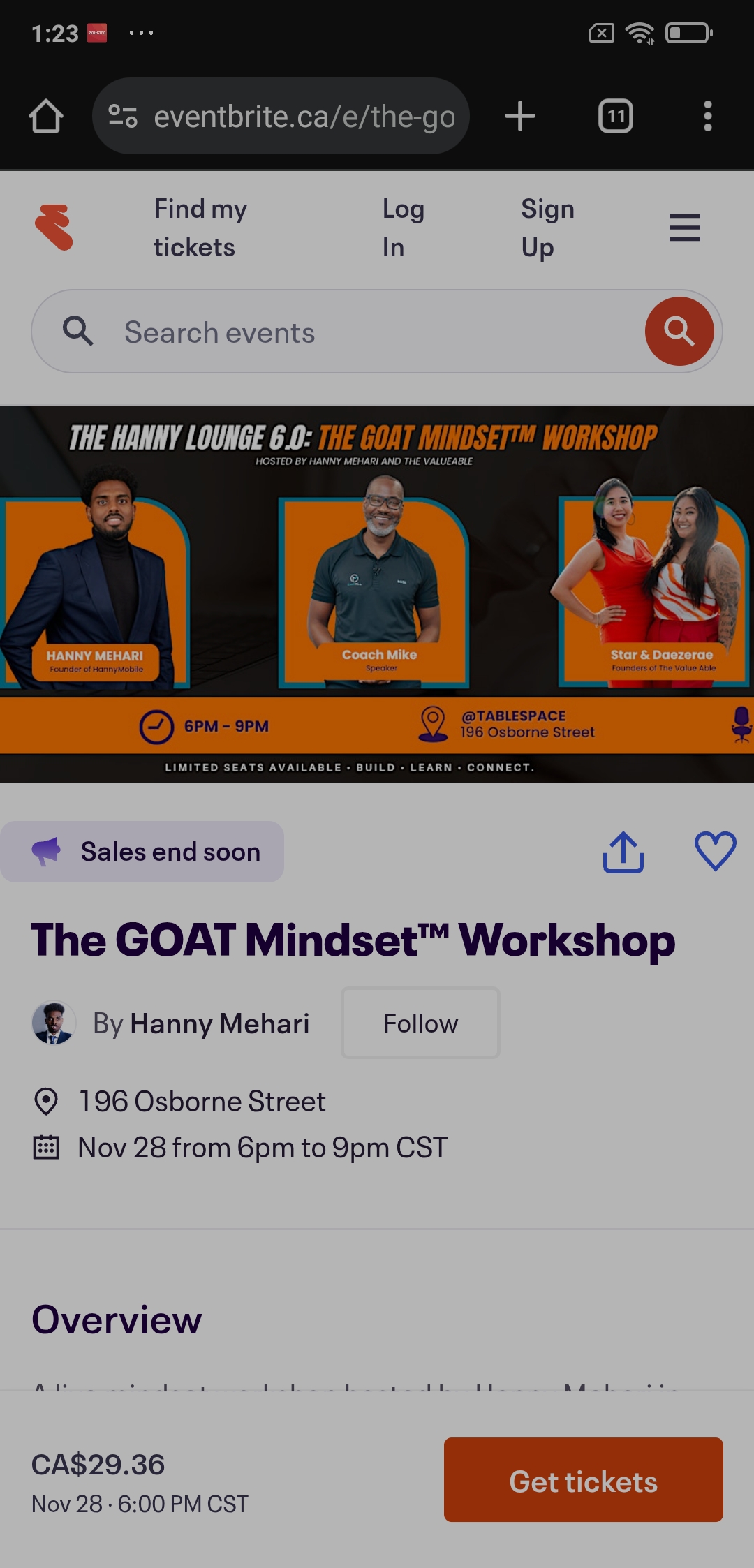 The GOAT Mindset™ Workshop