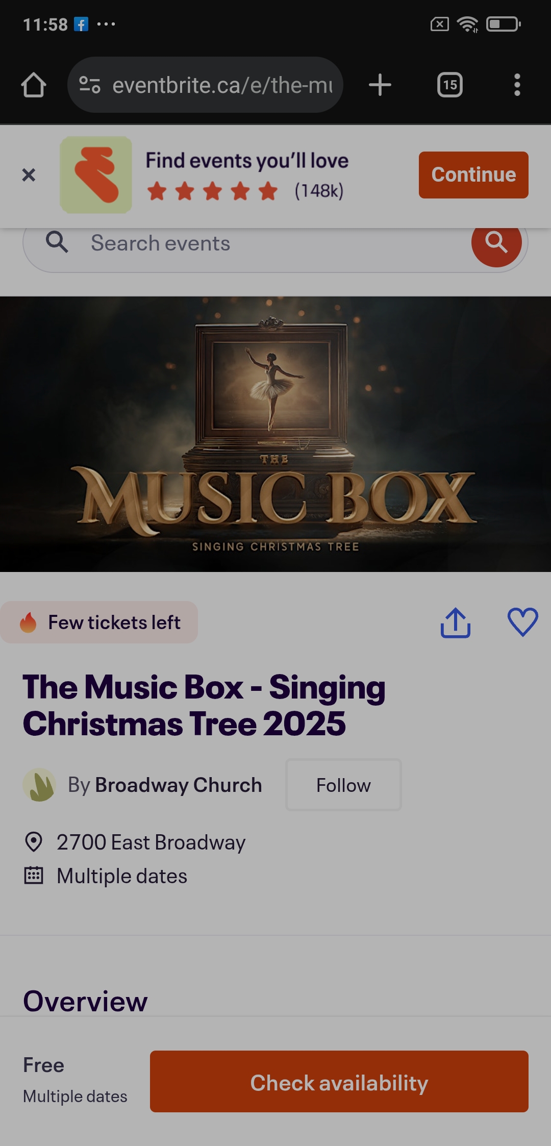The Music Box - Singing Christmas Tree 2025