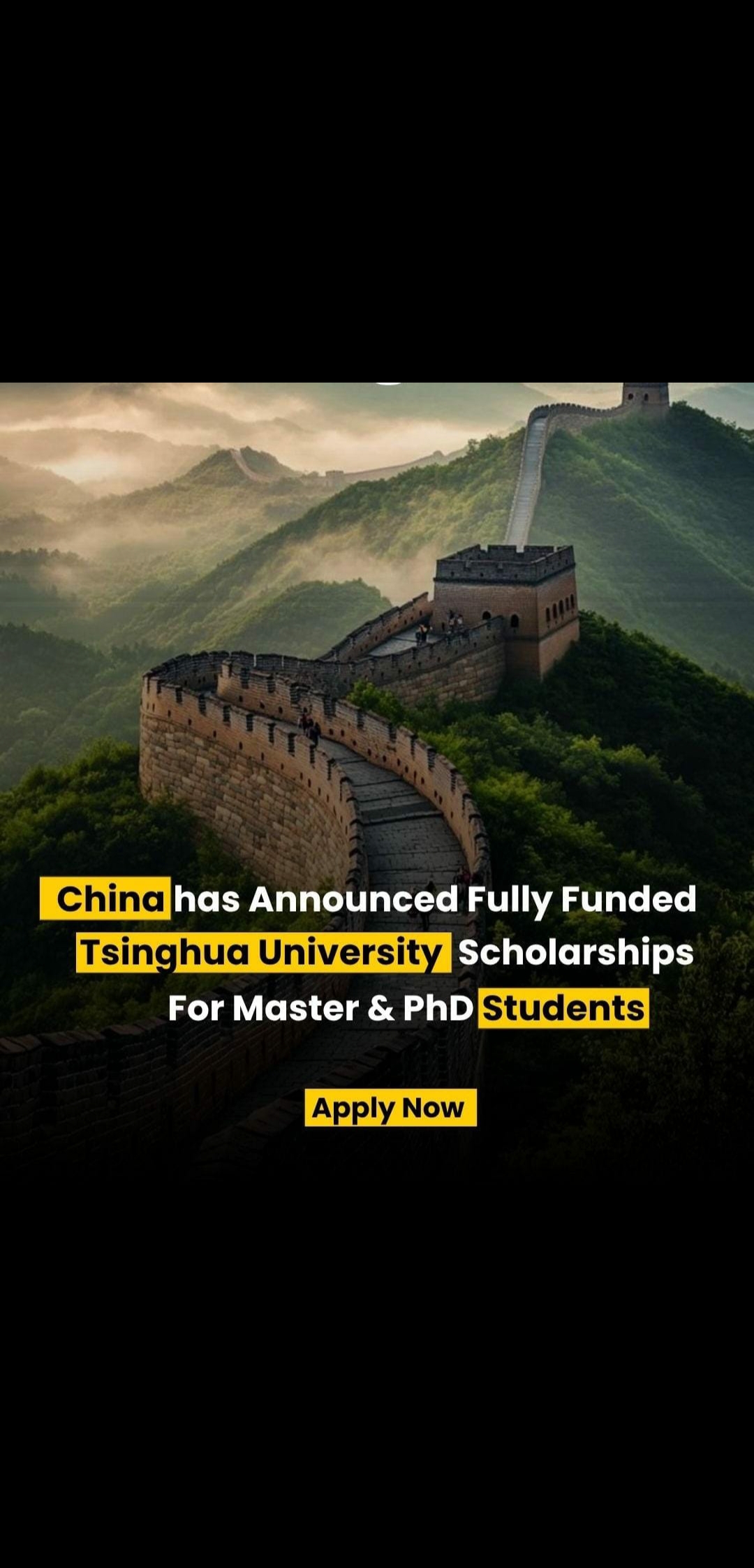 🎓 Tsinghua University Scholarships 2026 in China 🇨🇳 |