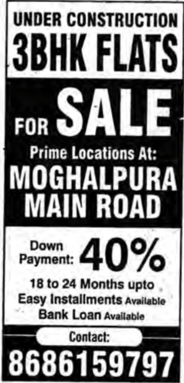 3BHK Flats For Sale
