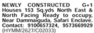 Dammaiguda Houses for Sale
