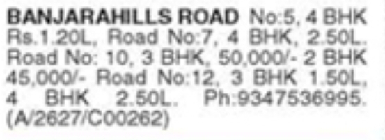 Flats for Rent: Banjara Hills Premium Flats