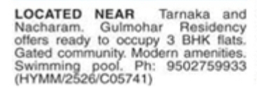 Flats For Rent