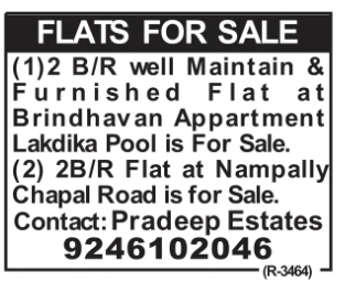 Flats for Sale: Lakdikapool & Nampally, Hyderabad