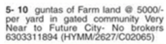 Future City: Gated Community Farm Land Plots for Sale