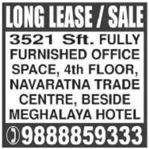 Navaratna Trade Centre: Office Space for Lease or Sale