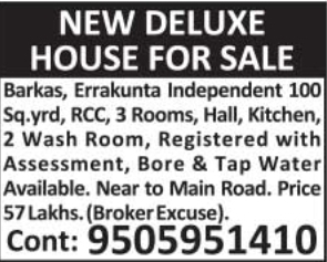 New Deluxe House For Sale