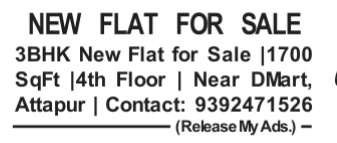 New Flat for Sale: Attapur, Hyderabad