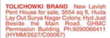 Penthouse for Sale