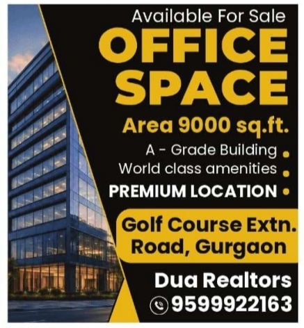 Property Sale: Office Space at Golf Course Extension Road by Dua Realtors