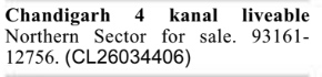 Residential Property for Sale in Chandigarh