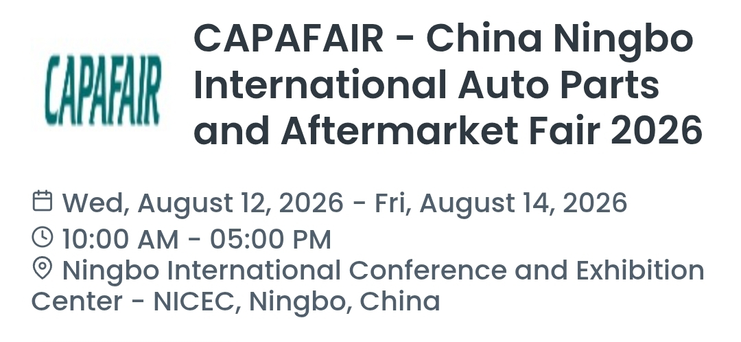 CAPAFAIR - China Ningbo International Auto Parts and Aftermarket Fair 2026