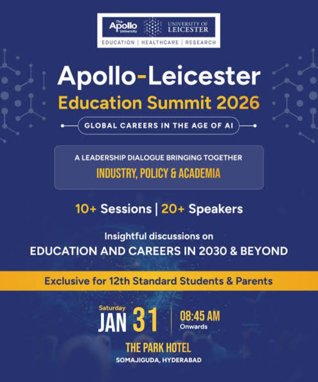APOLLO LEICESTER EDUCATION SUMMIT 2026